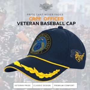 premium-quality-crpf-officersblue-color-baseball-cap-for-veterans