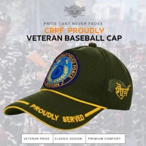premium-quality-crpf-proudly-olive-green-color-baseball-cap-for-veterans