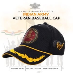premium-quality-indian-army-officers-veteran-baseball-cap-black-color