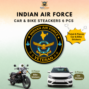 Air Force Veteran Car & Bike Stickers-6Pcs