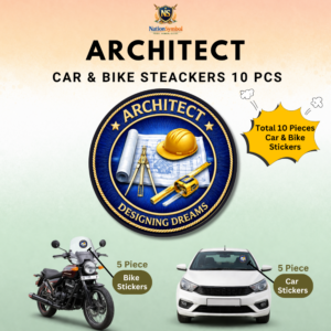 Architect Car & Bike Sticker – Pack of 10