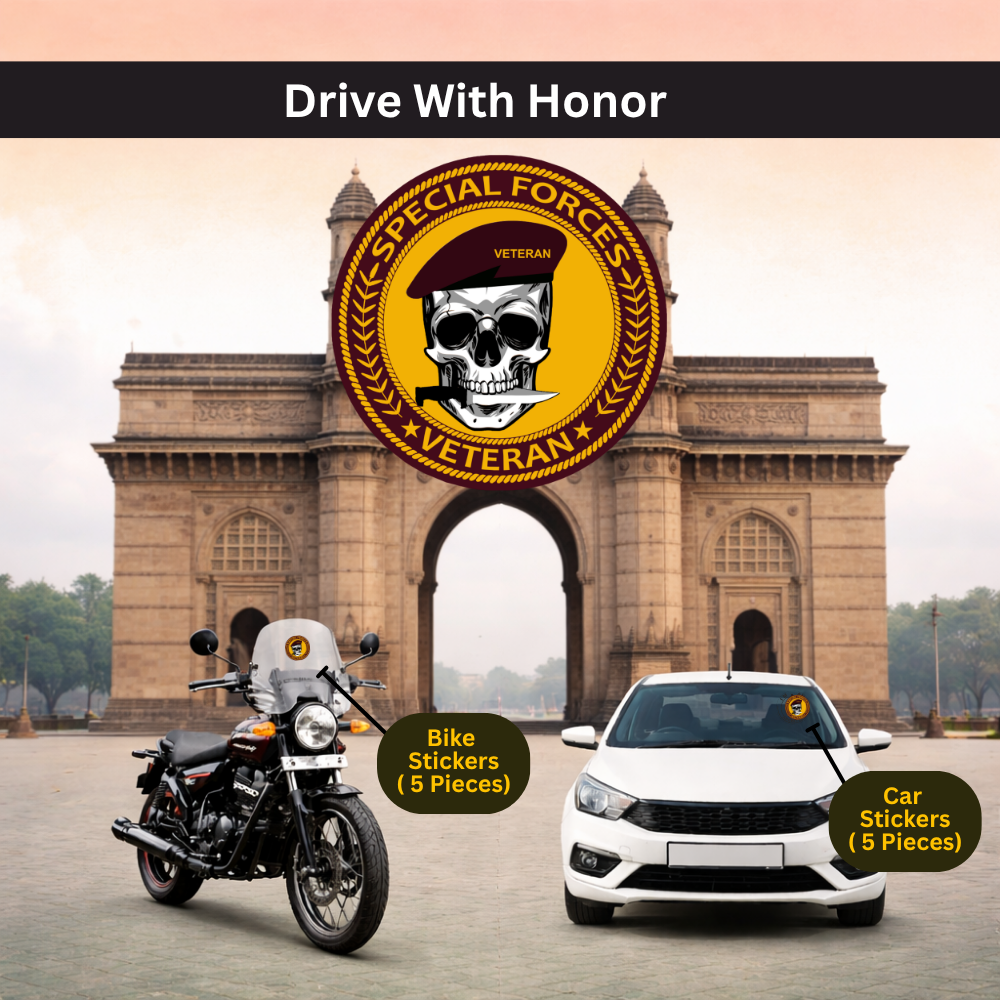Special Forces Car & Bike Sticker – Pack of 10 - Image 4