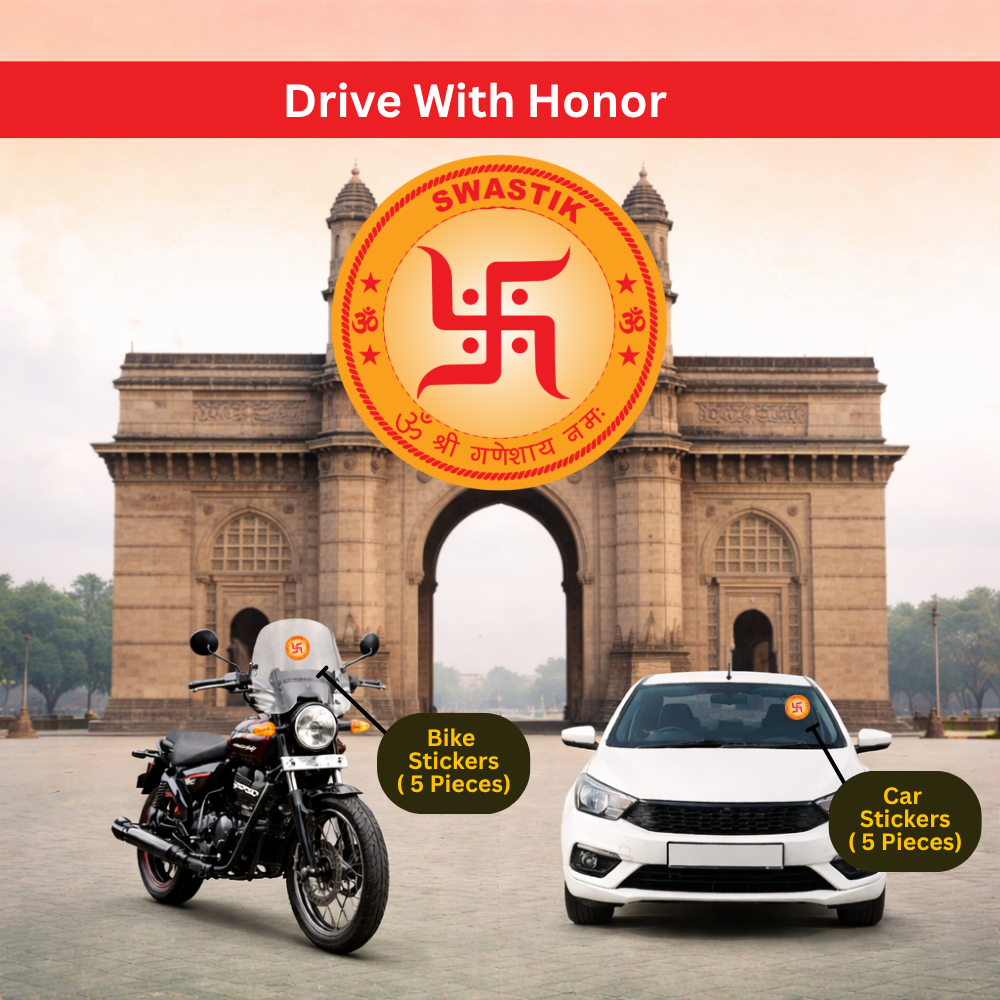 Swastik Car & Bike Sticker – Pack of 10 - Image 4