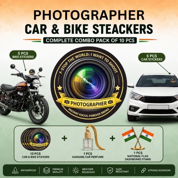 Photographer Combo – Pack of 4