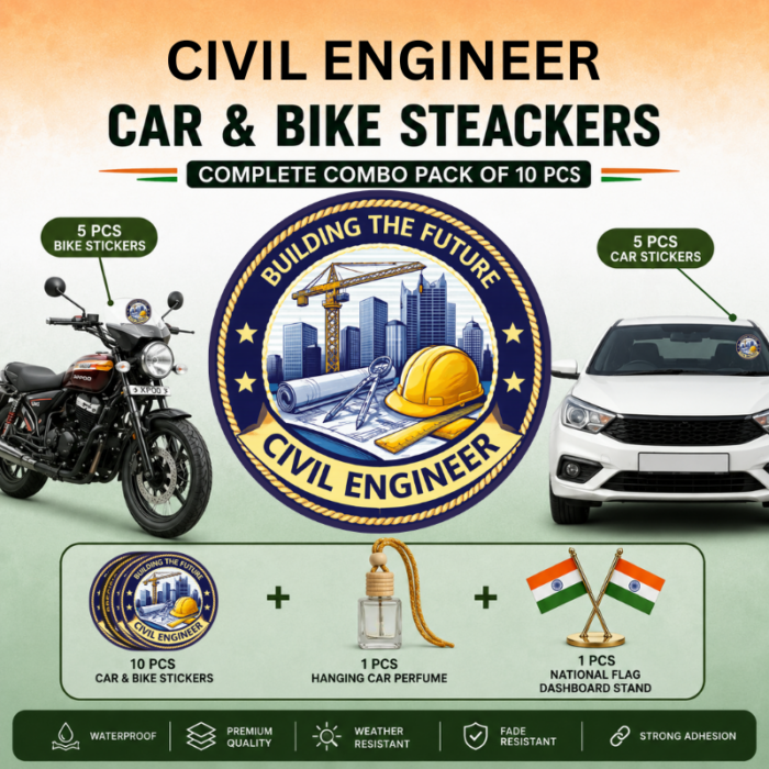 Civil Engineer Combo – Pack of 4