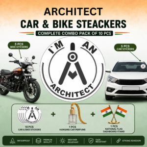 Architect White Combo – Pack of 4