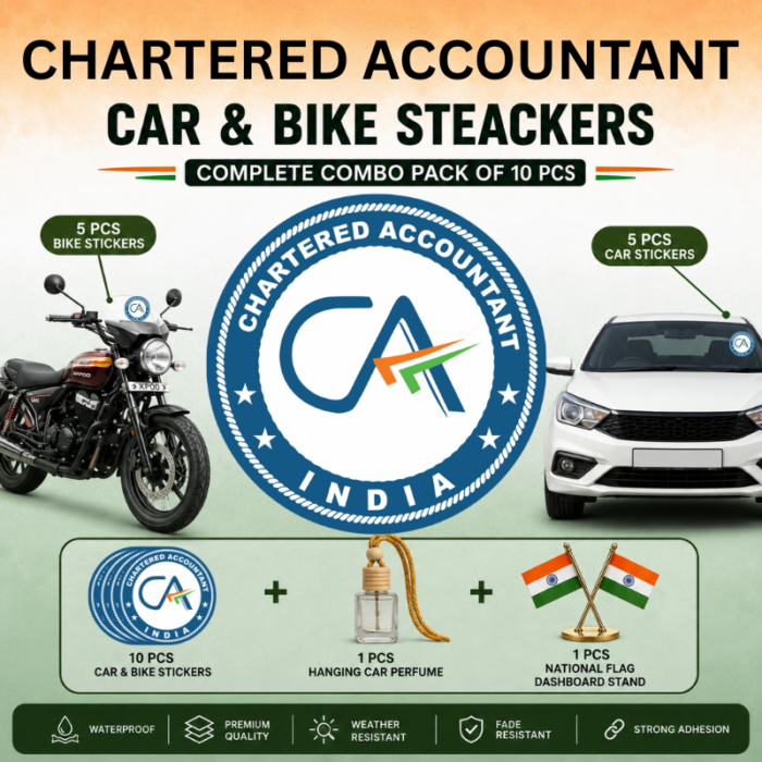 Chartered Accountant Combo - Pack of 4